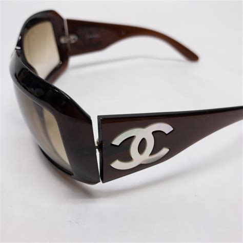 chanel sunglasses logo on front|chanel oversized sunglasses.